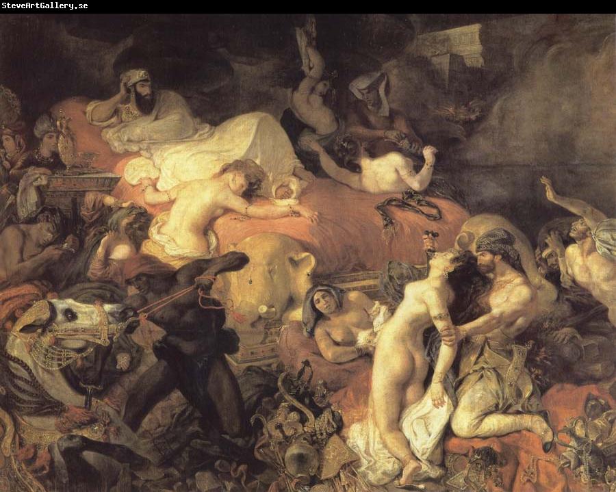 Eugene Delacroix Eugene Delacroix De kill of Sardanapalus